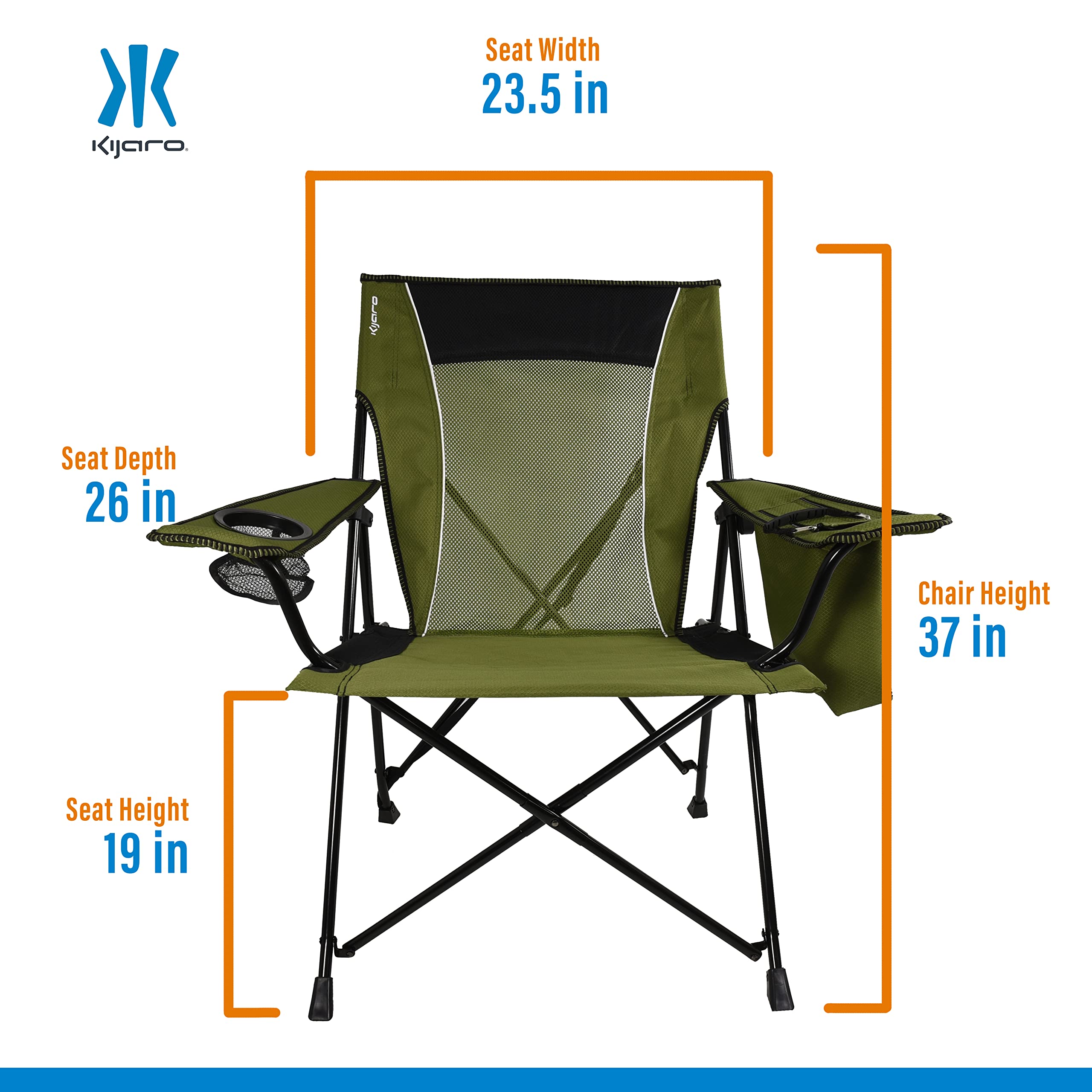 Kijaro Portable Rocker Camp Snapklik.com : Kijaro Dual Lock Portable Camping Chairs - Enjoy The ...