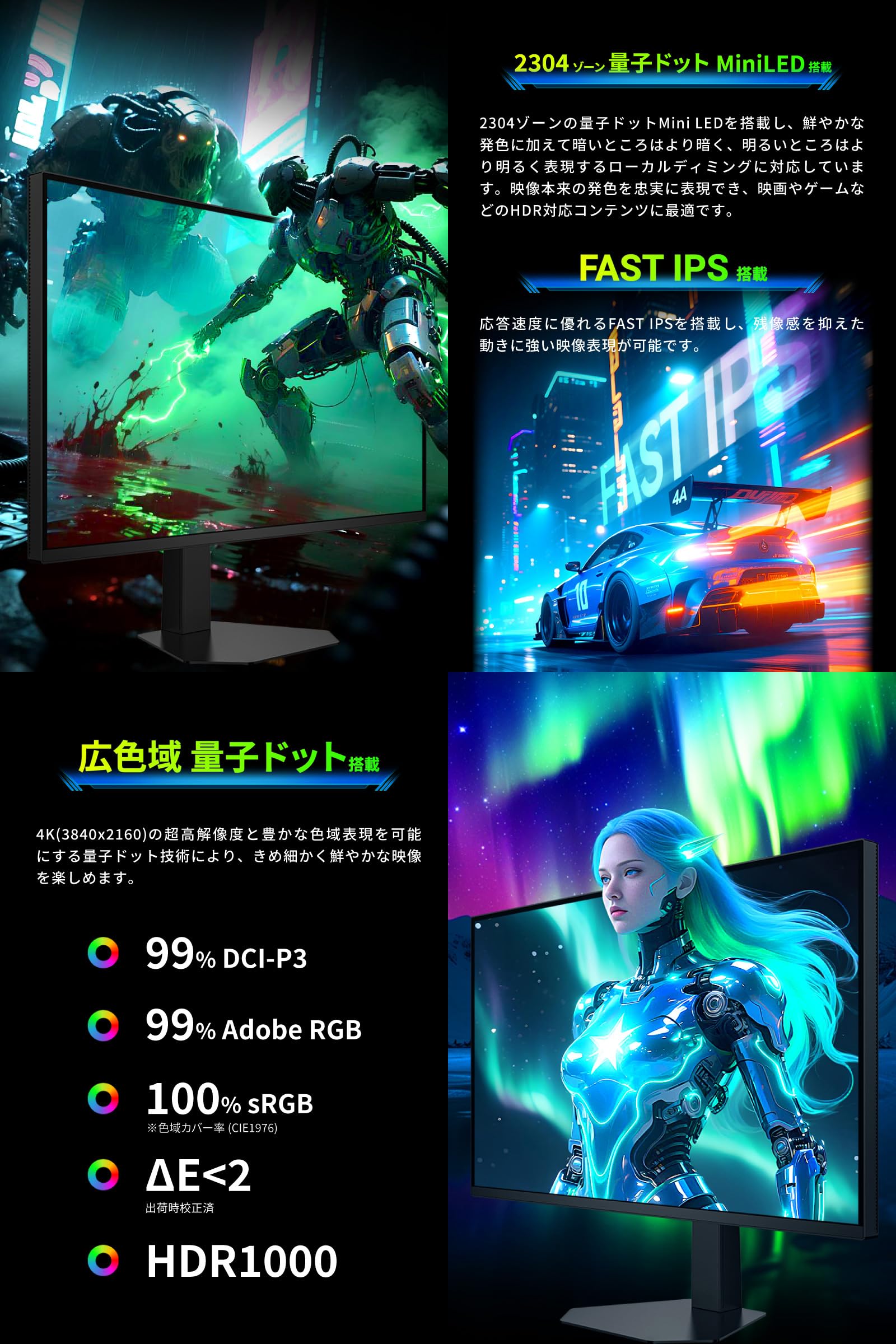 Amazon.co.jp: TITAN ARMY 32 Inch Quantum Dot MiniLED HDR1000 4K Amazon.co.jp: TITAN ARMY 32 Inch Quantum Dot MiniLED HDR1000 4K