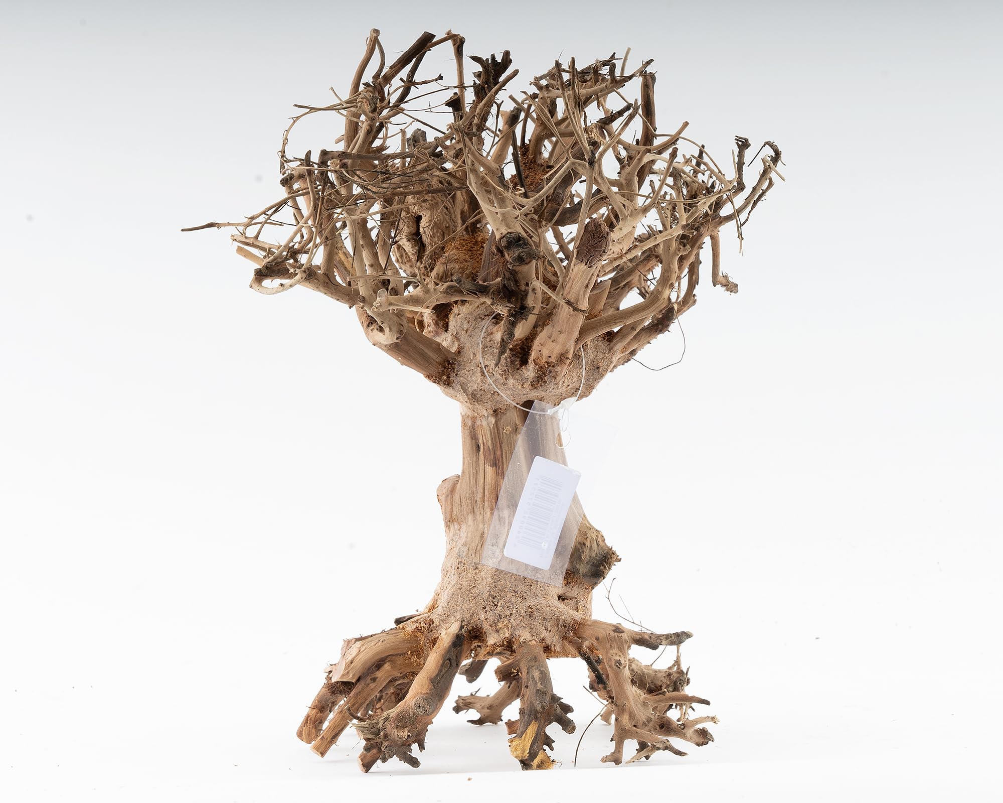 NatureHolic Mammut Bonsai | Raíz de madera real | Decoración de acuario de madera | Para acuario y terrario | Tamaño: M