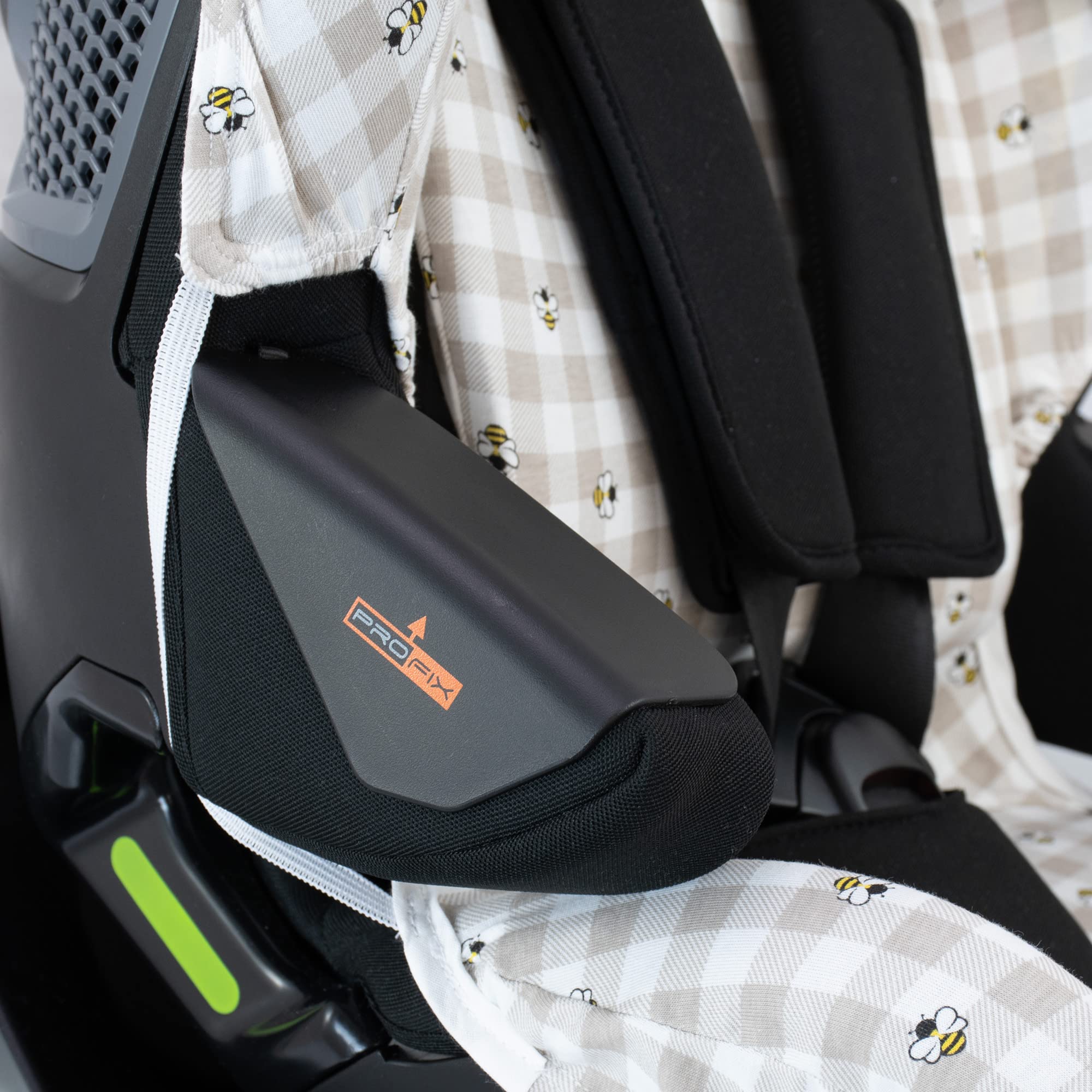 JYOKO KIDS Rivestimento per seggiolino auto in cotone compatibile con Jané Groowy ISize (Picnic Vichy)