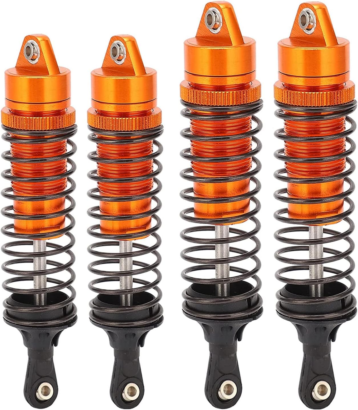 4Pcs Metal Orange Slash Shocks For Traxxas Slash 2wd Shocks