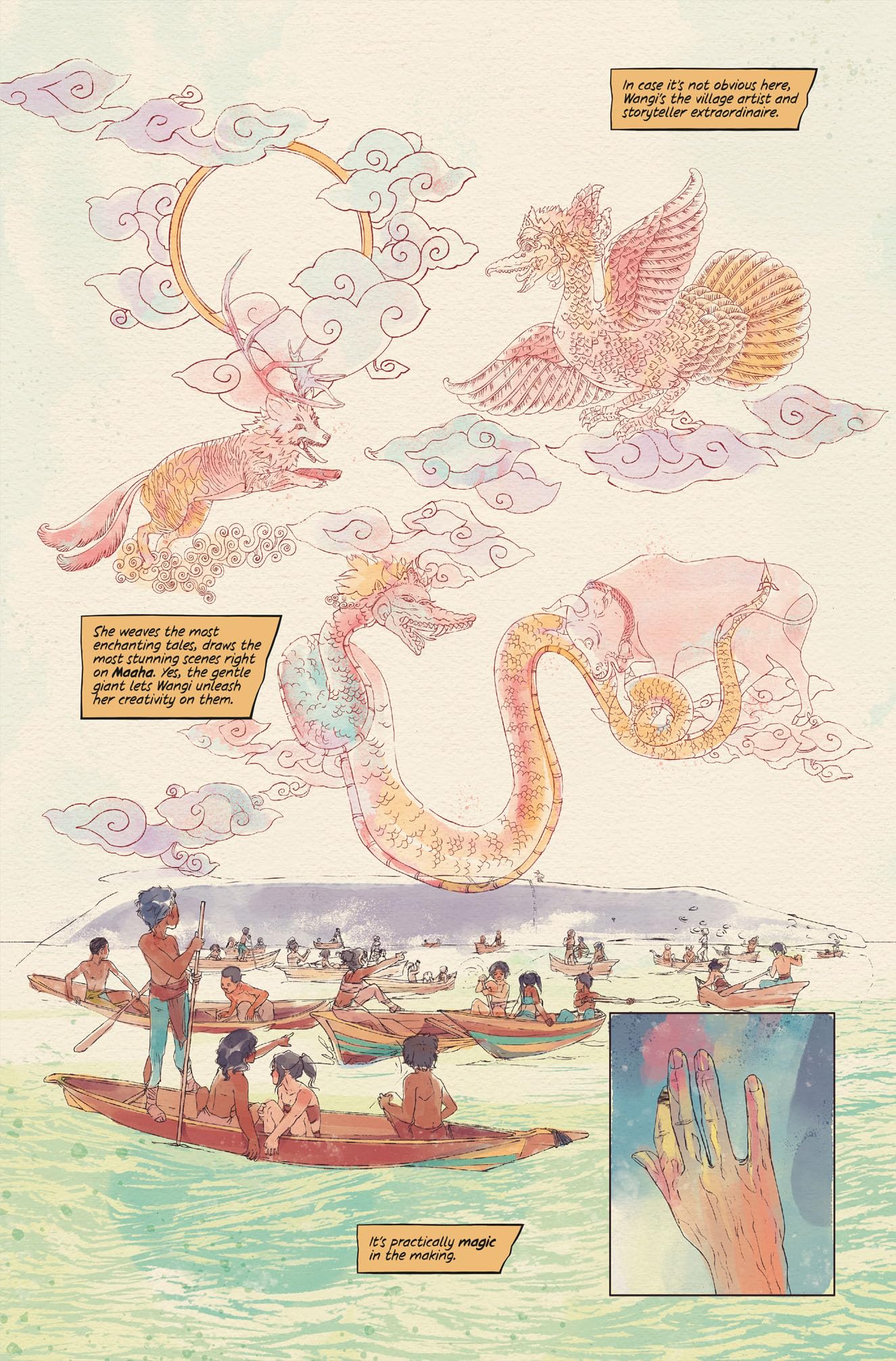 The Girl Who Draws on Whales