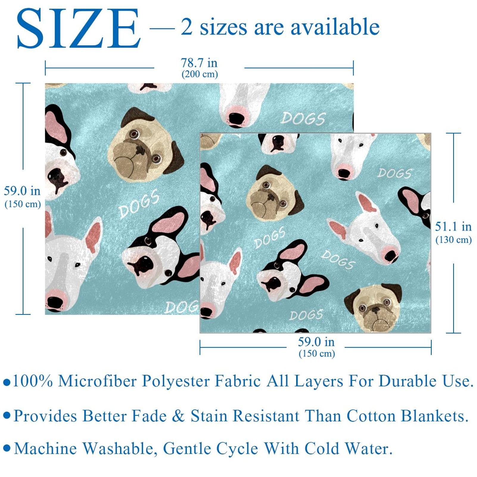 Hundedecke aus Fleece, superweich, luxuriöse Bettwäsche, Decke