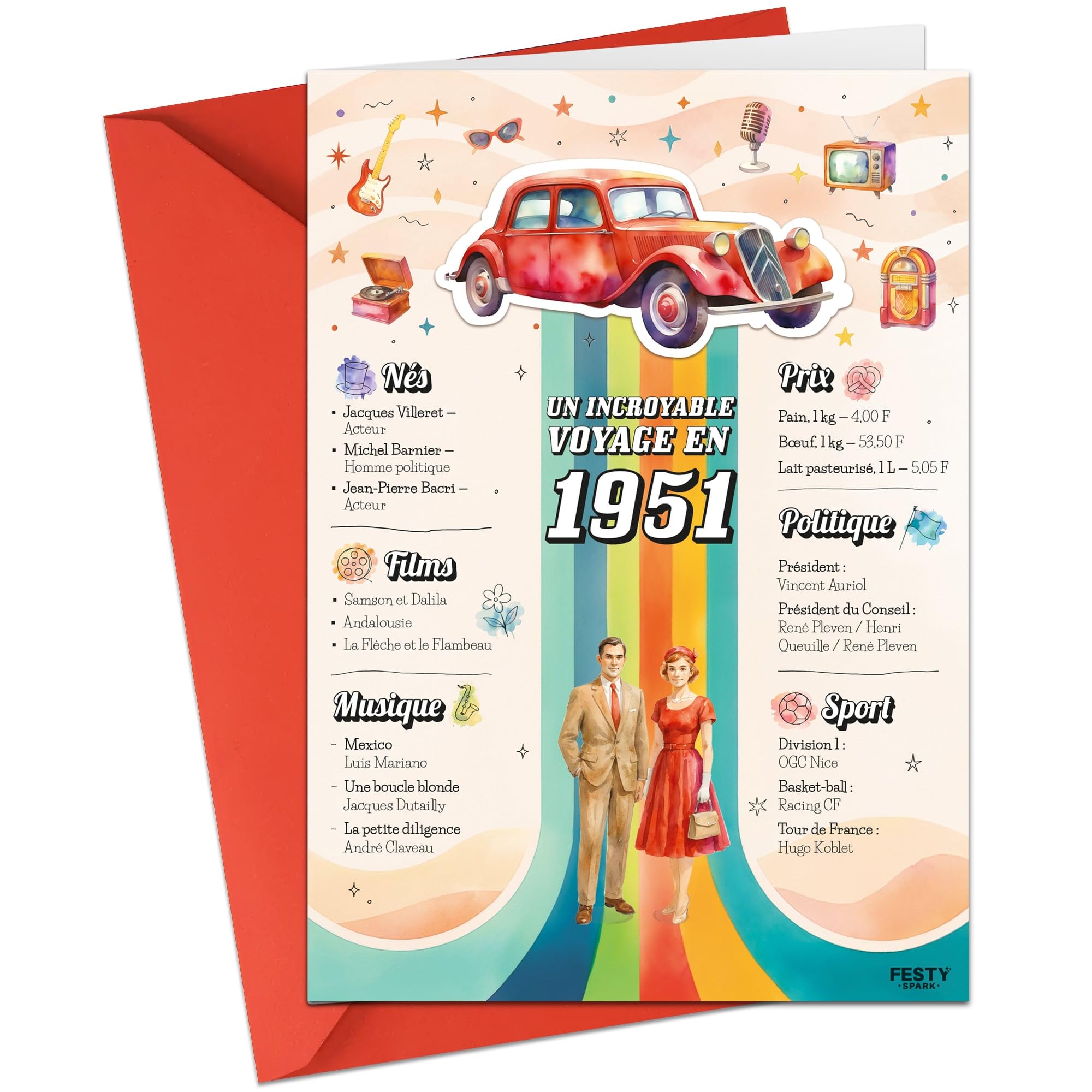 1951 [A5 Carte]