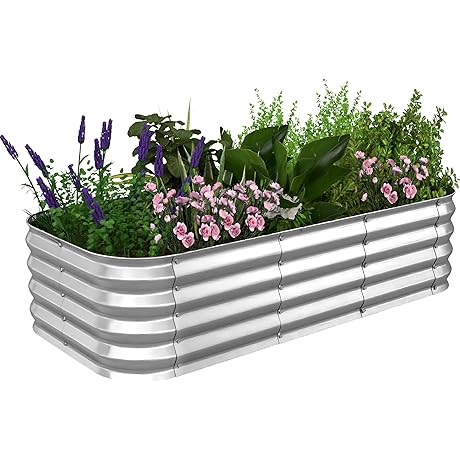 Utopia Home Raised Garden Bed, 4'x2'x1'