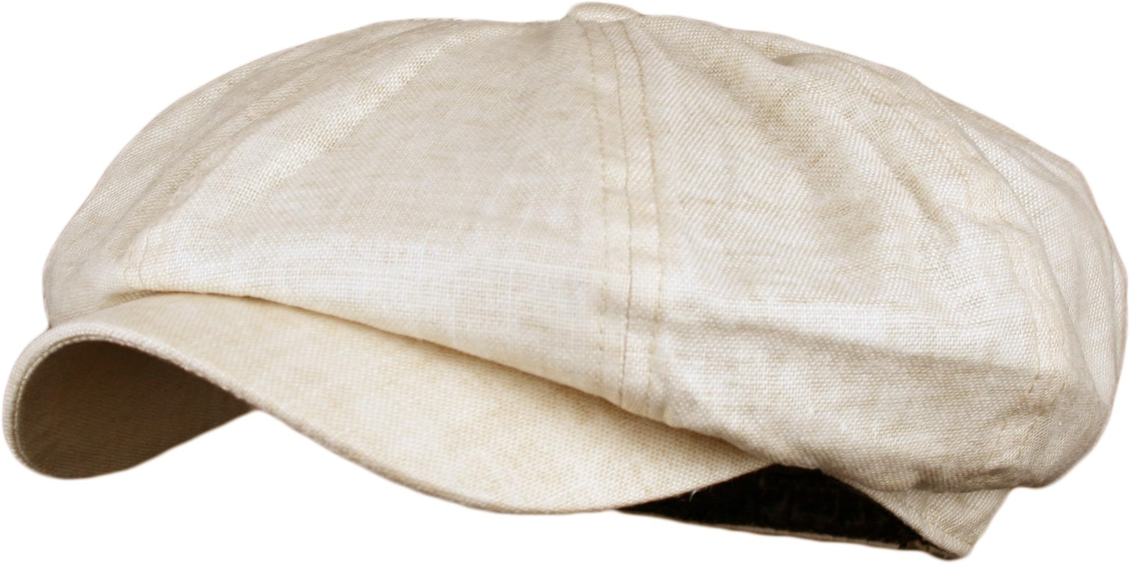 Wonderful Fashion Men's Linen 8 Panel Applejack Gatsby newsboy IVY Hat