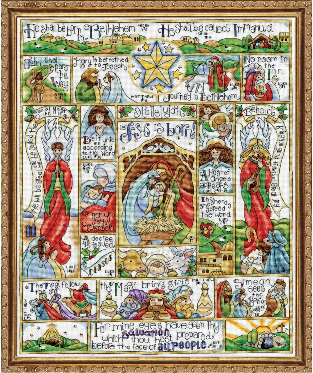 Design Works Crafts カウントクロスステッチキット マルチカラー