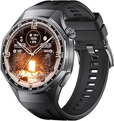 Smartwatch, HUAWEI WATCH GT 6 Pro 46mm, Bateria com Autonomia de Até 21 Dias, Mais de 100 Modos Esportivos, Corrida de Trilha, Ciclismo, Análise de ECG, Compatível com iOS e Android, GPS, Preto