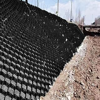 Geo Grid Ground Grid for Garden or Driveways, Polyethylene Geo Grid for Retaining Wall Reinforcement, 1/2/3/4/5/6m Wide Permeable Pavers (Color : WxH, Size : 6x7 m/20x23 ft)