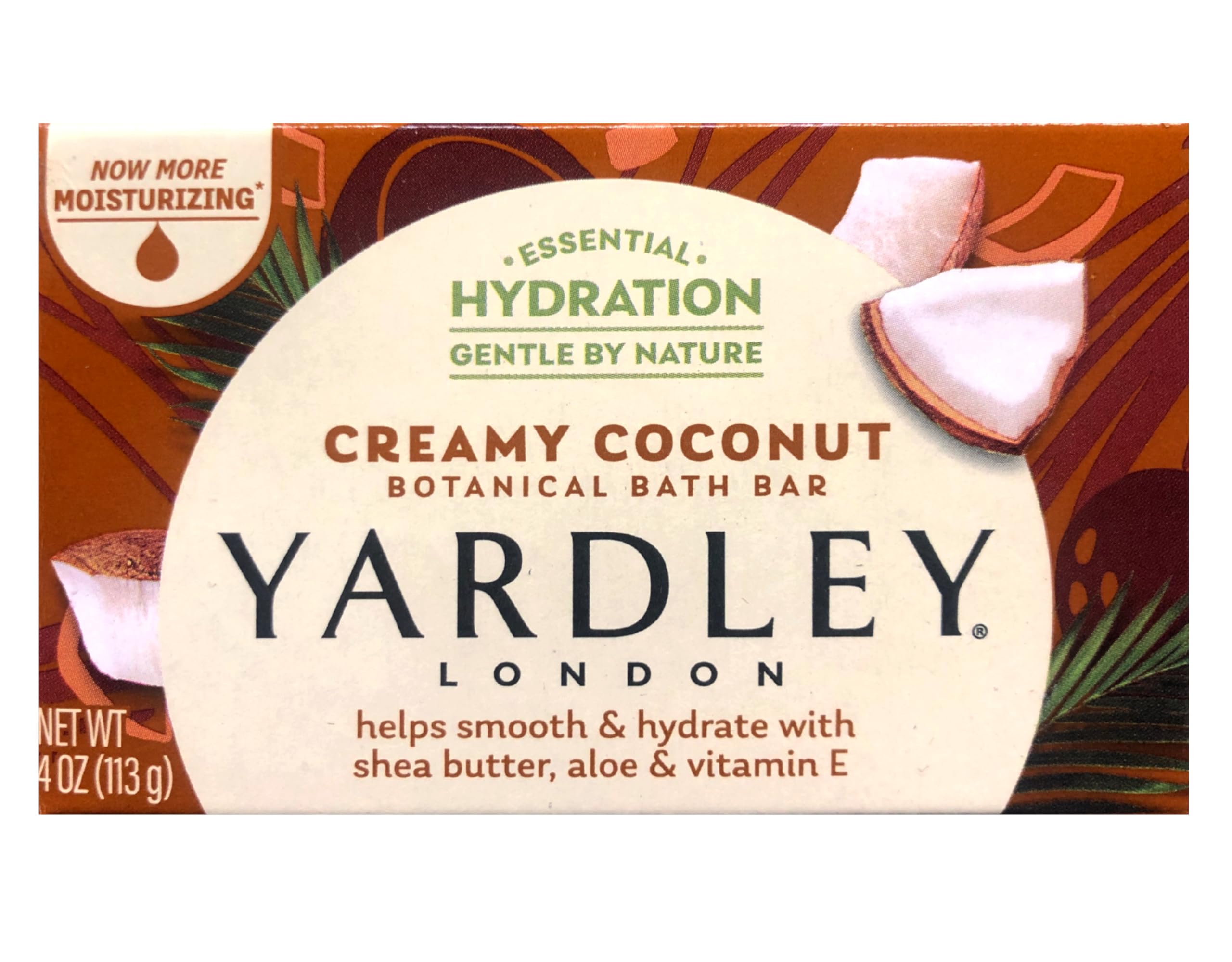 Yardley Creamy Coconut Moisturizing Bath Bar
