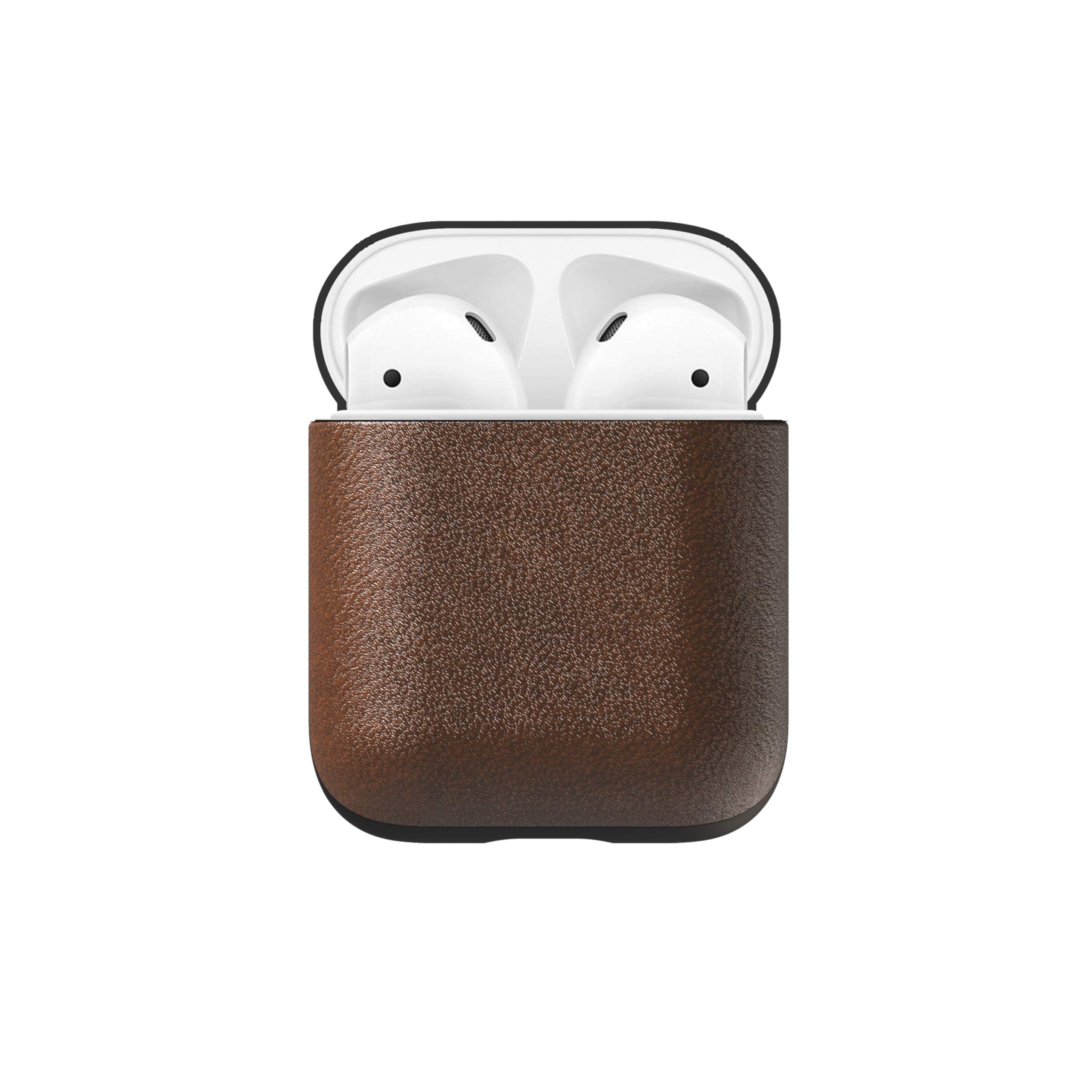 NOMAD Airpods Case | Rustic Brown Horween Leather (AirPod Charging Case Not Included