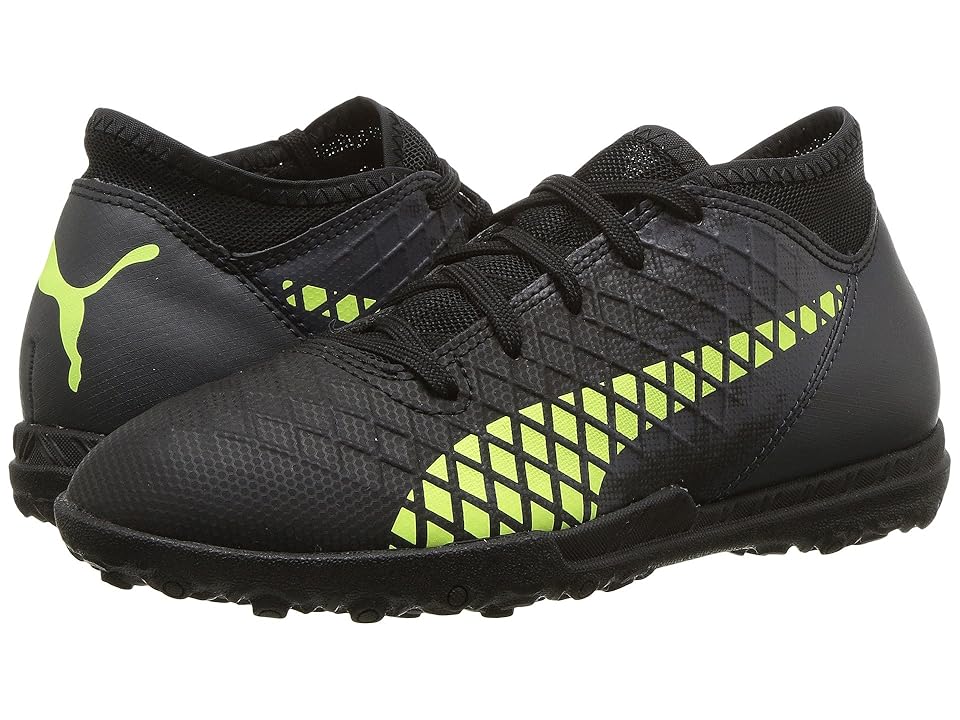 

Puma Kids Future 18.4 TT Soccer (Little Kid/Big Kid) (Puma Black/Fizzy Yellow/Asphalt) Kids Shoes
