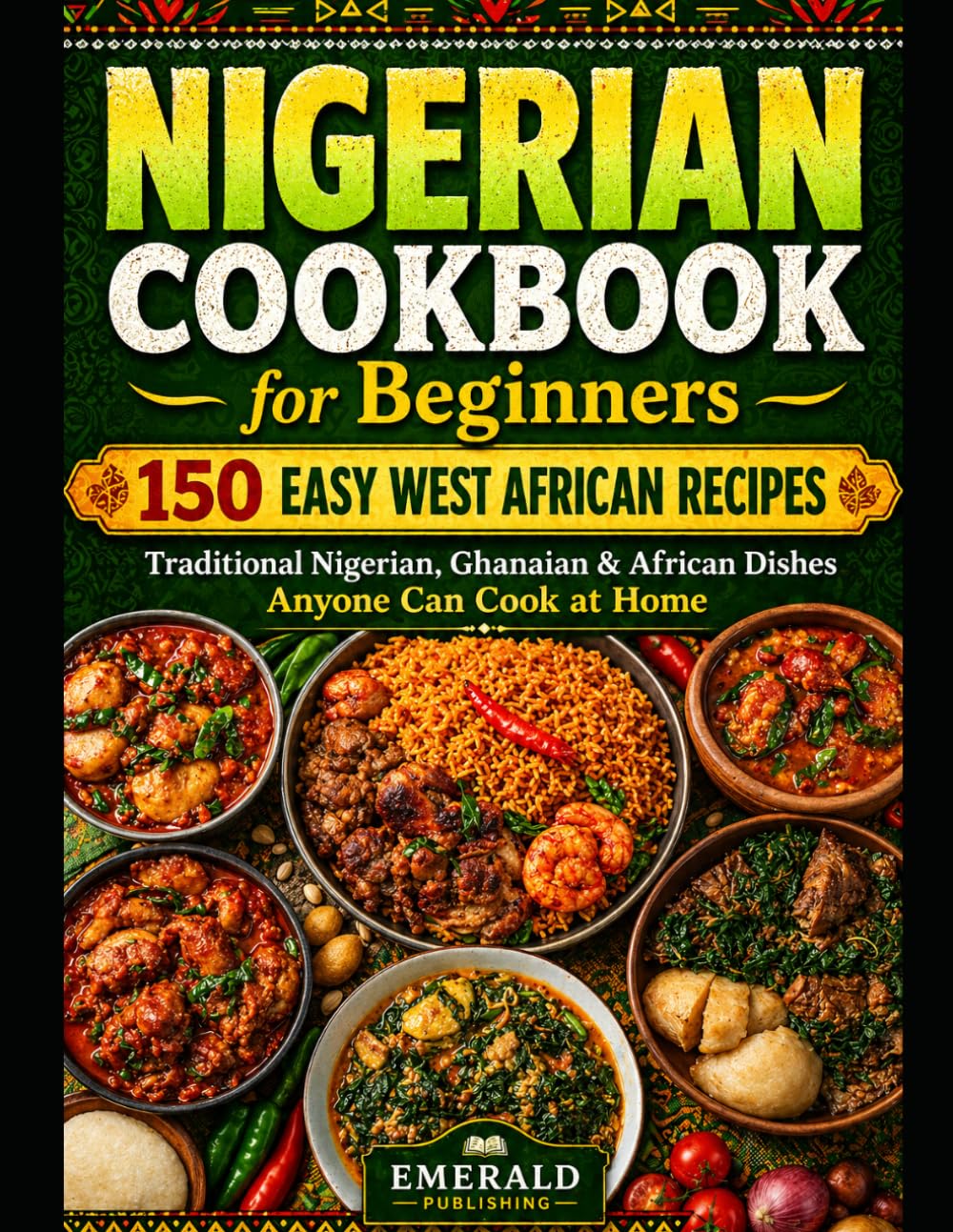 Nigerian Cookbook for beginners: 150 Easy west African recipes