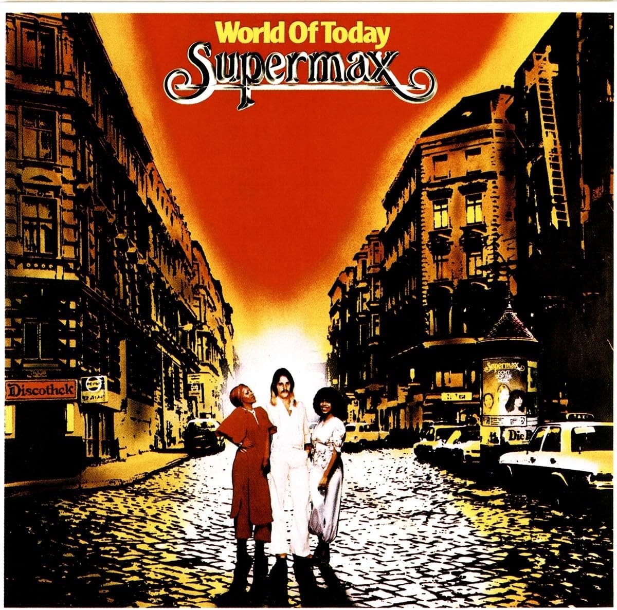 WORLD OF TODAY (RED VINYL) por Supermax — capa do álbum