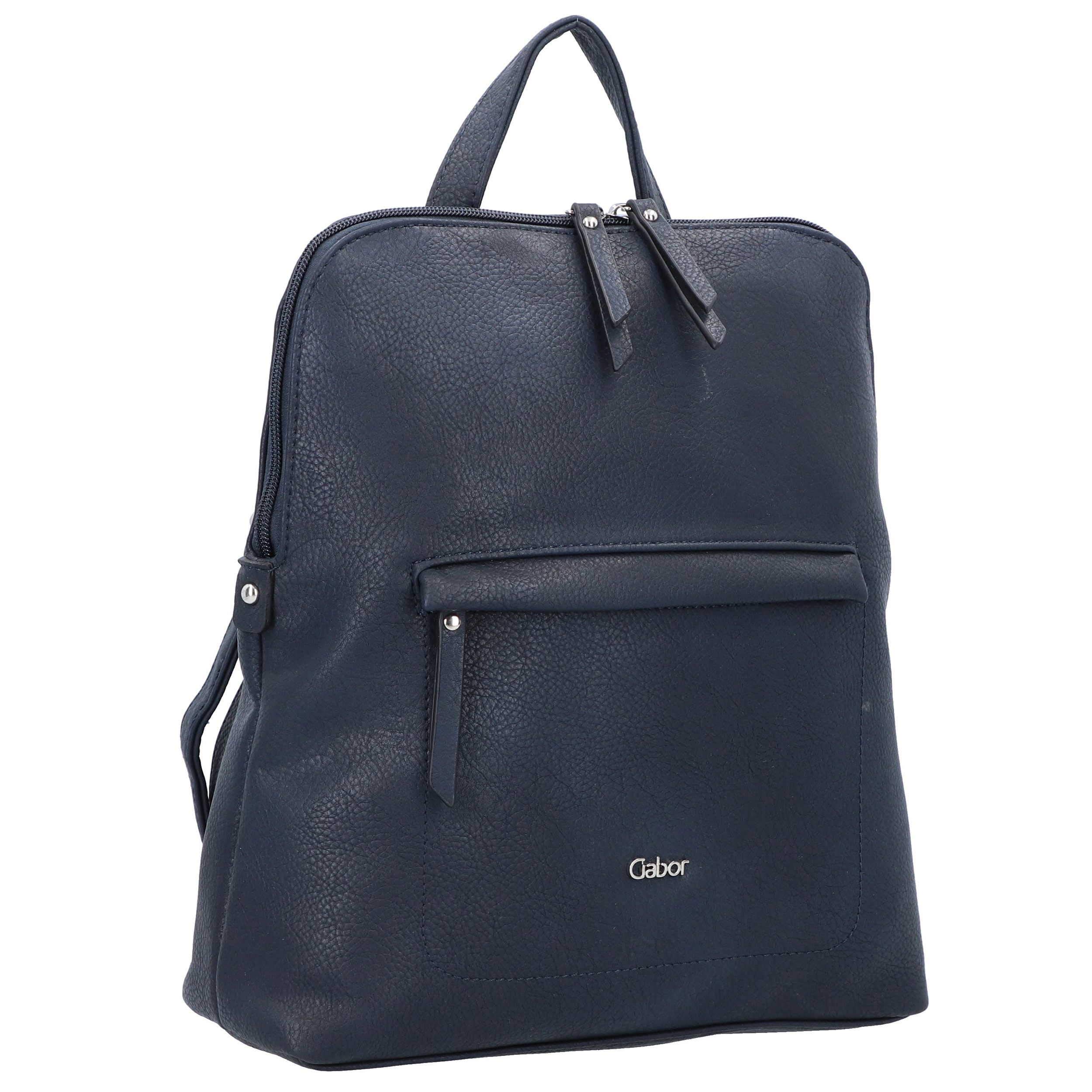 Gabor bags Mina Damen Rucksack Backpack, 8 L Blau