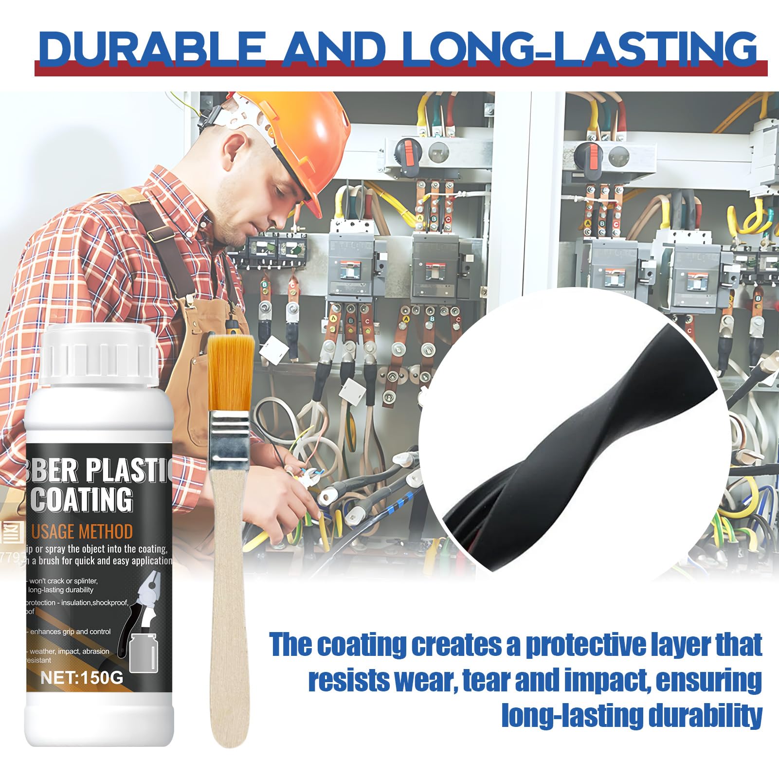 Tool Dip Rubber Coating - Enhanced Grip & Protection -3 Tool Dip Rubber Coating - Enhanced Grip & Protection -3