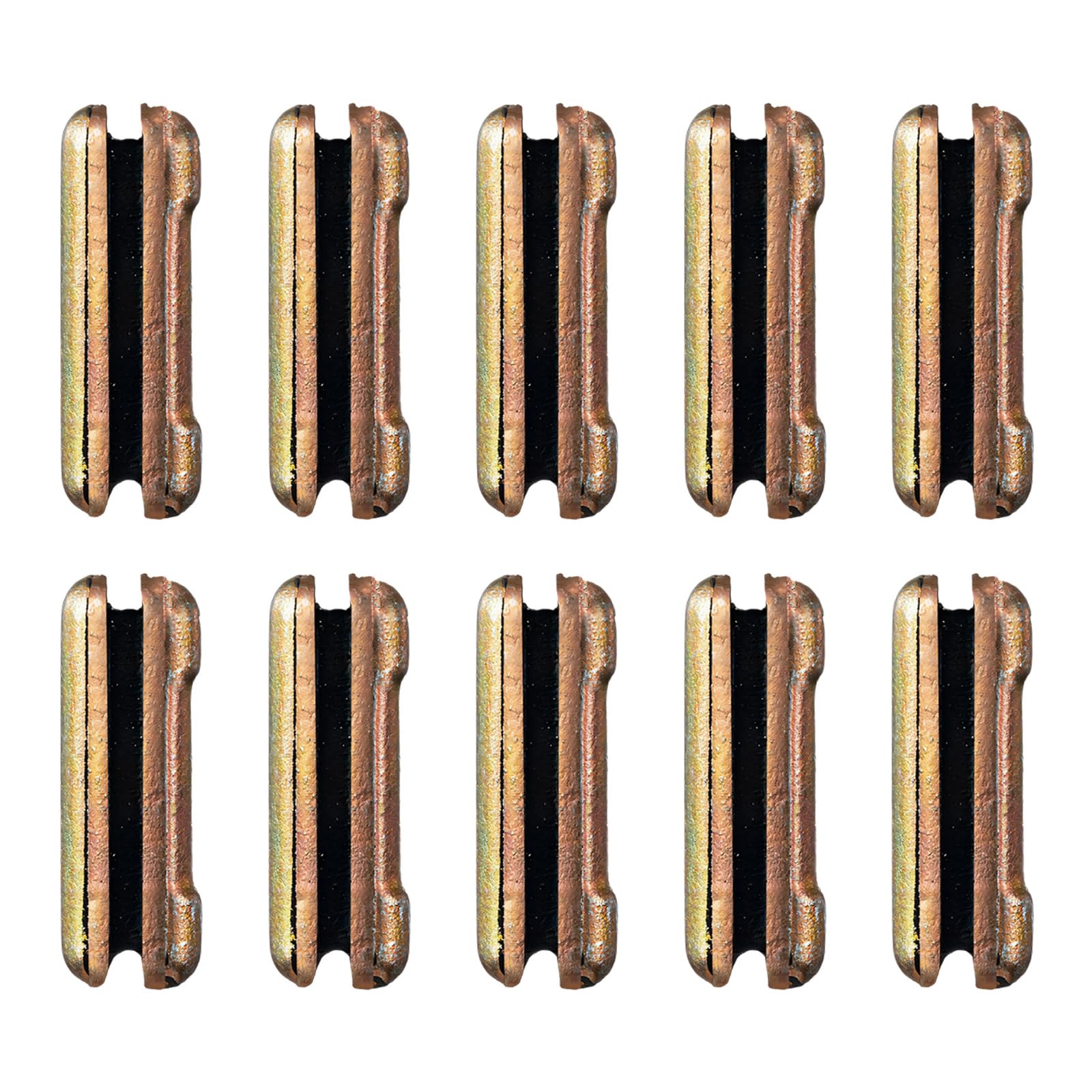 10Pcs Bucket Teeth Flexible Pins Bucket Teeth Replacement Dentals Pin for Excavators Backhoes and Skid Steer Loaders Flexible Pin