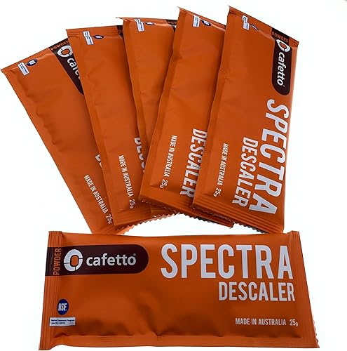 Miniatura 3 de Cafetto Spectra - Descalcificador de máquina de café expreso, indicador de color, polvo de limpieza descalcificante diseñado para máquina de café
