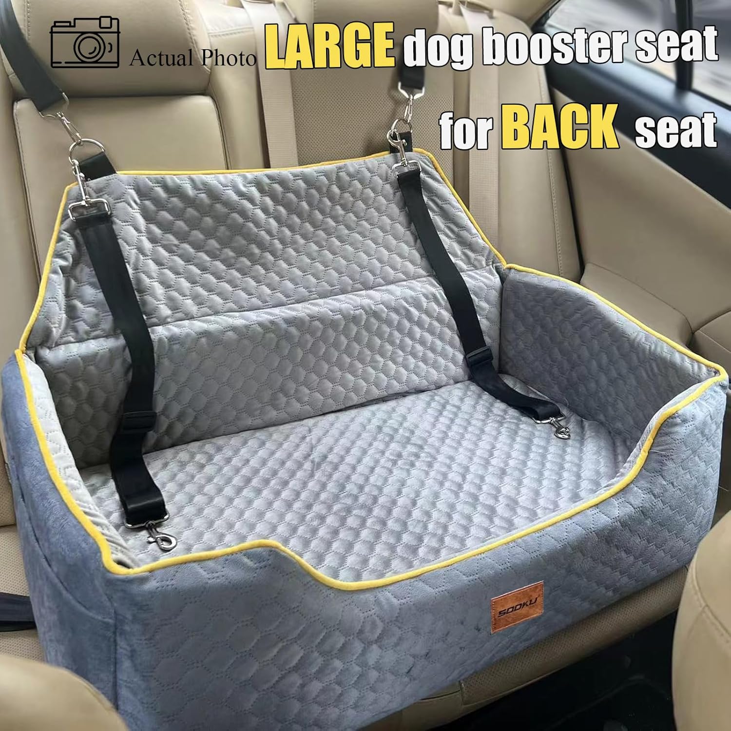 Ultimate Comfort: The Best Car Seat for Your Large or Small Dog!