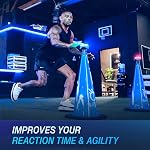 BlazePod Reaction La plate-forme d'entraînement améliore le temps de réaction et l'agilité pour les athlètes, les entraîneurs, les coachs, & Thérapeutes neurologiques, formateurs de conditionnement physique, éducateurs physiques