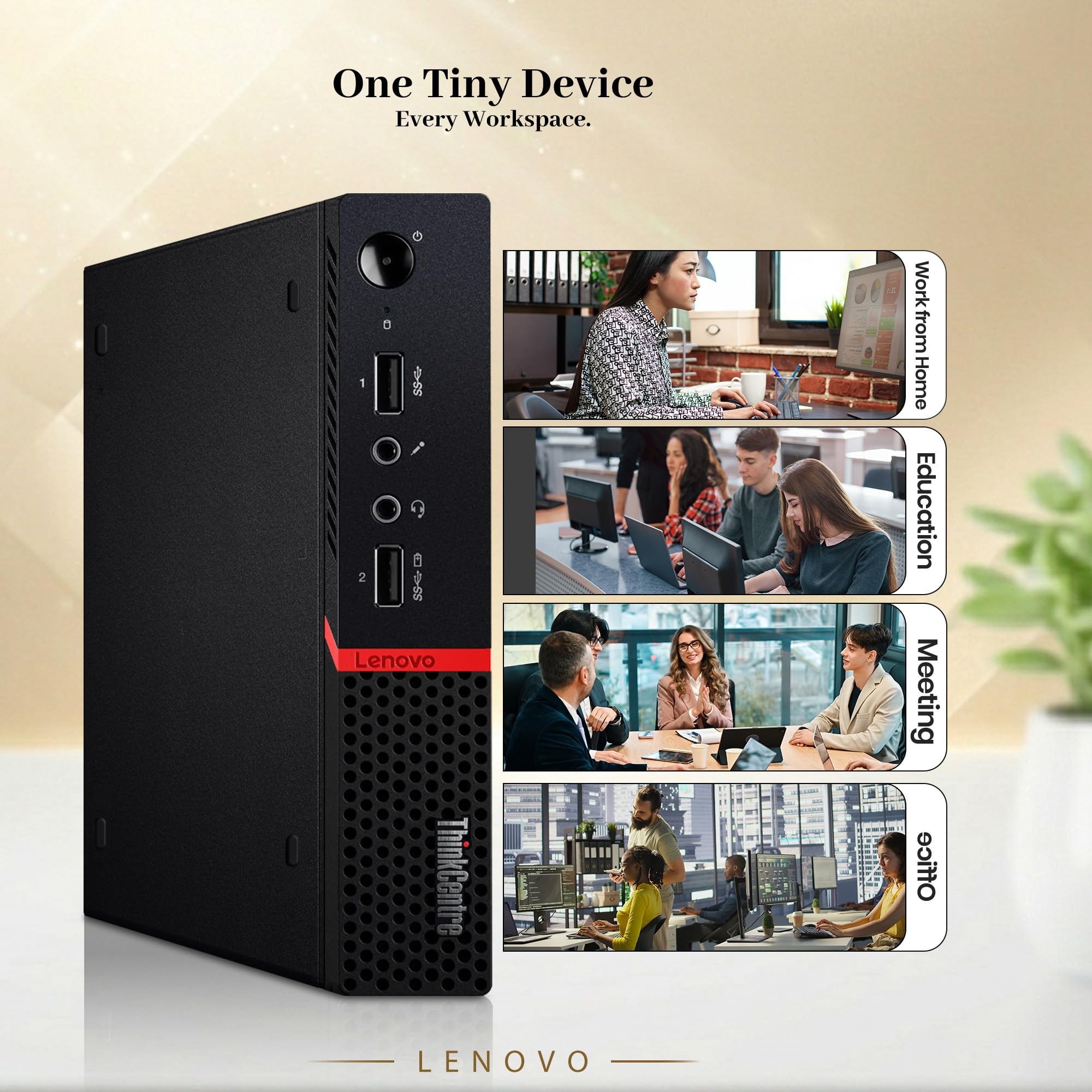 Amazon.com: Lenovo ThinkCentre M715q Tiny Mini Desktop PC | AMD
