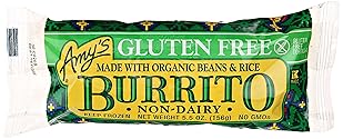 Amy's Burrito, Gluten & Dairy Free Beans & Rice, 5.5 Ounce (Frozen)