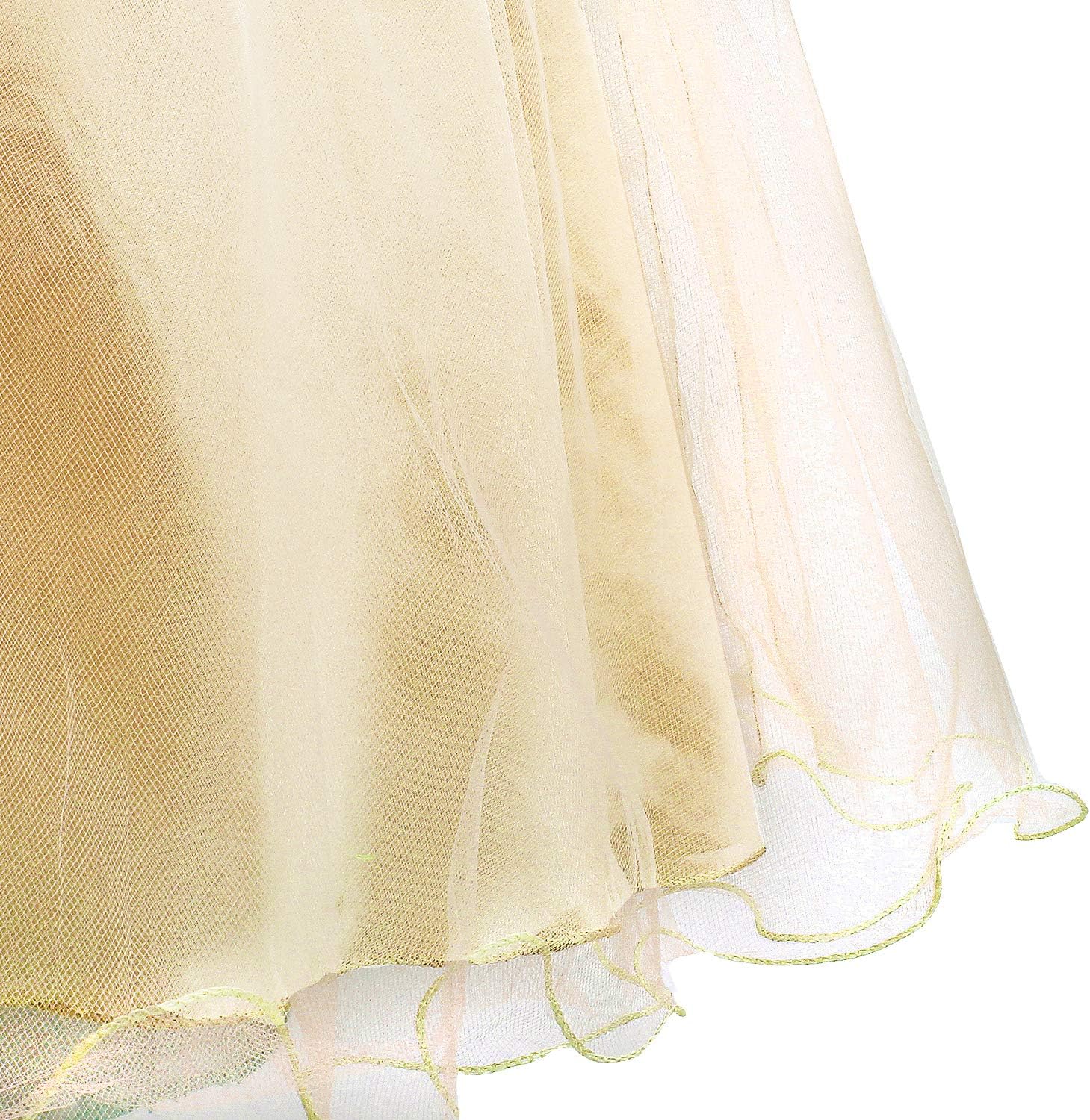 Acecharming Girls Dresses Sequin Flower Girls Party Dress Bridesmaid Ball Gown Wedding Tulle 3-10 Years - Image 5