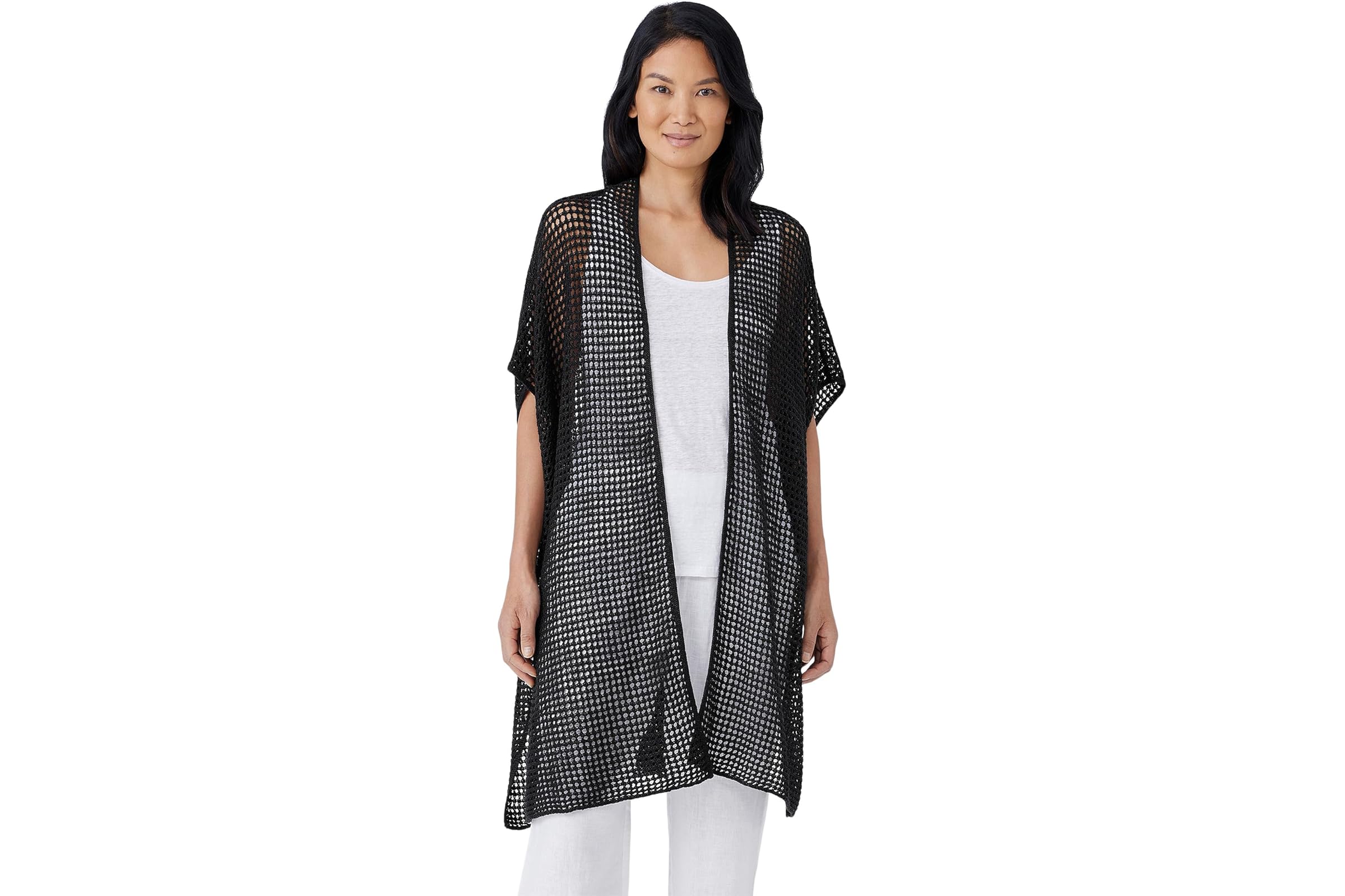 Eileen Fisher Sleeveless Cardigan