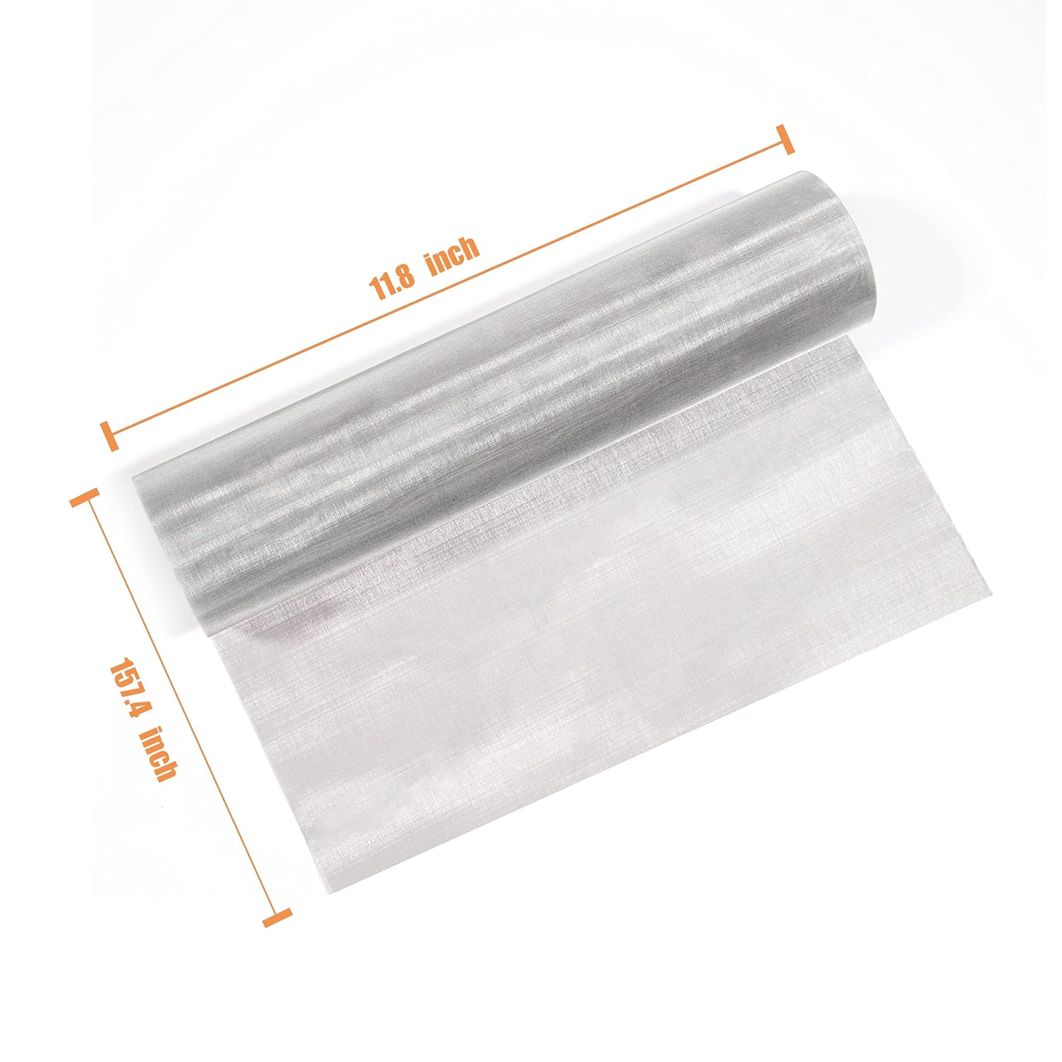 120 mesh Screen, 304 Stainless Steel mesh Screen, fine mesh Steel Woven mesh, Easy to Cut, Used for Sturdy Metal mesh in Filter Screens, Filter Fabrics, and DIY Projects (1, 120Mesh 30X400CM)