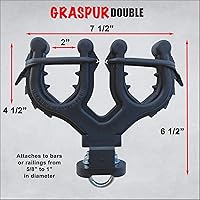 Vista 6 de Graspur Double ATV Gun & Bow Rack - Model ATV2