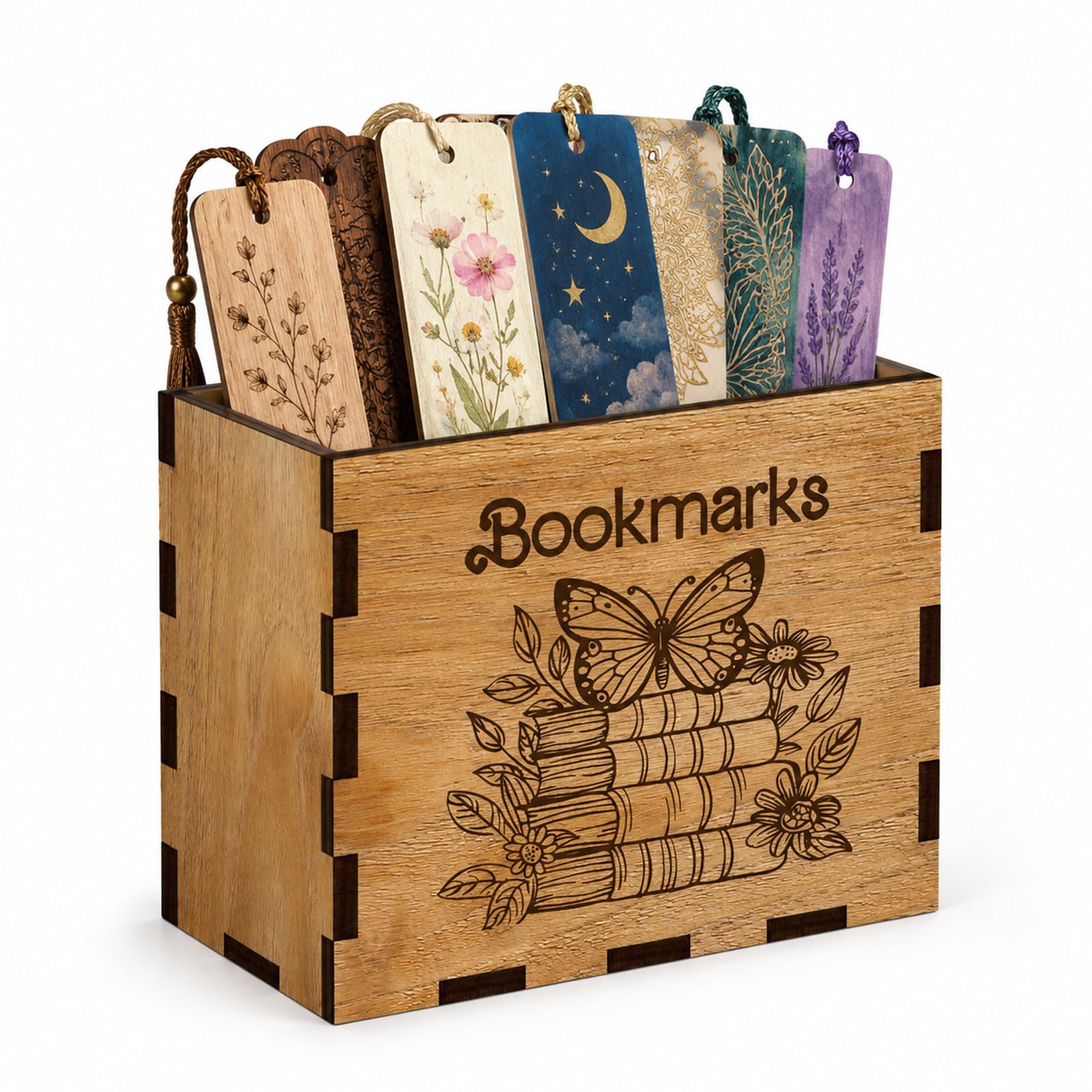 Bookmarks Holders Bookshelf Bookcase Decor