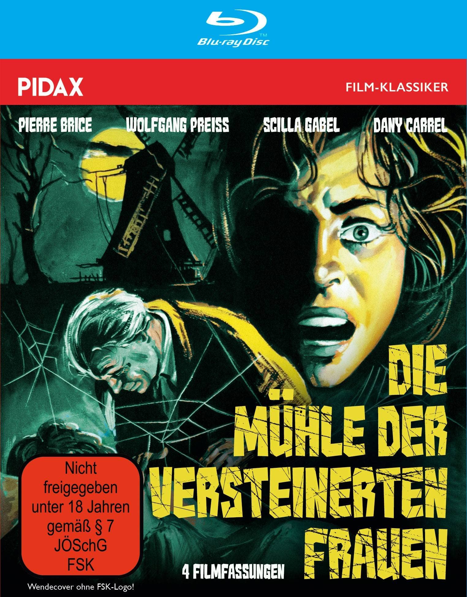Die Mühle der versteinerten Frauen Blu-ray, el plan ideal de cine de terror clásico en casa