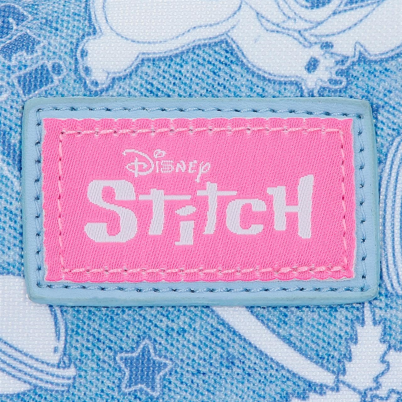 Disney Joumma Stitch Hearts Zaino Scolastico Doppio Scomparto 15.6" Blu 32x44x17 cm Poliestere 23.94L
