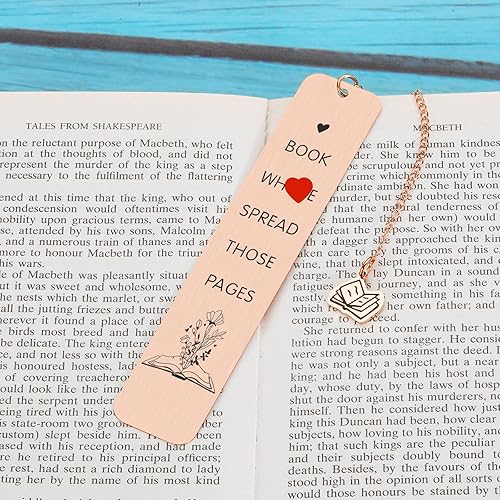 Miniatura 5 de Regalo del día de San Valentín para fanáticos de los libros, divertido marcapáginas para mujeres, hombres, regalos para ella, él, regalo para hija,