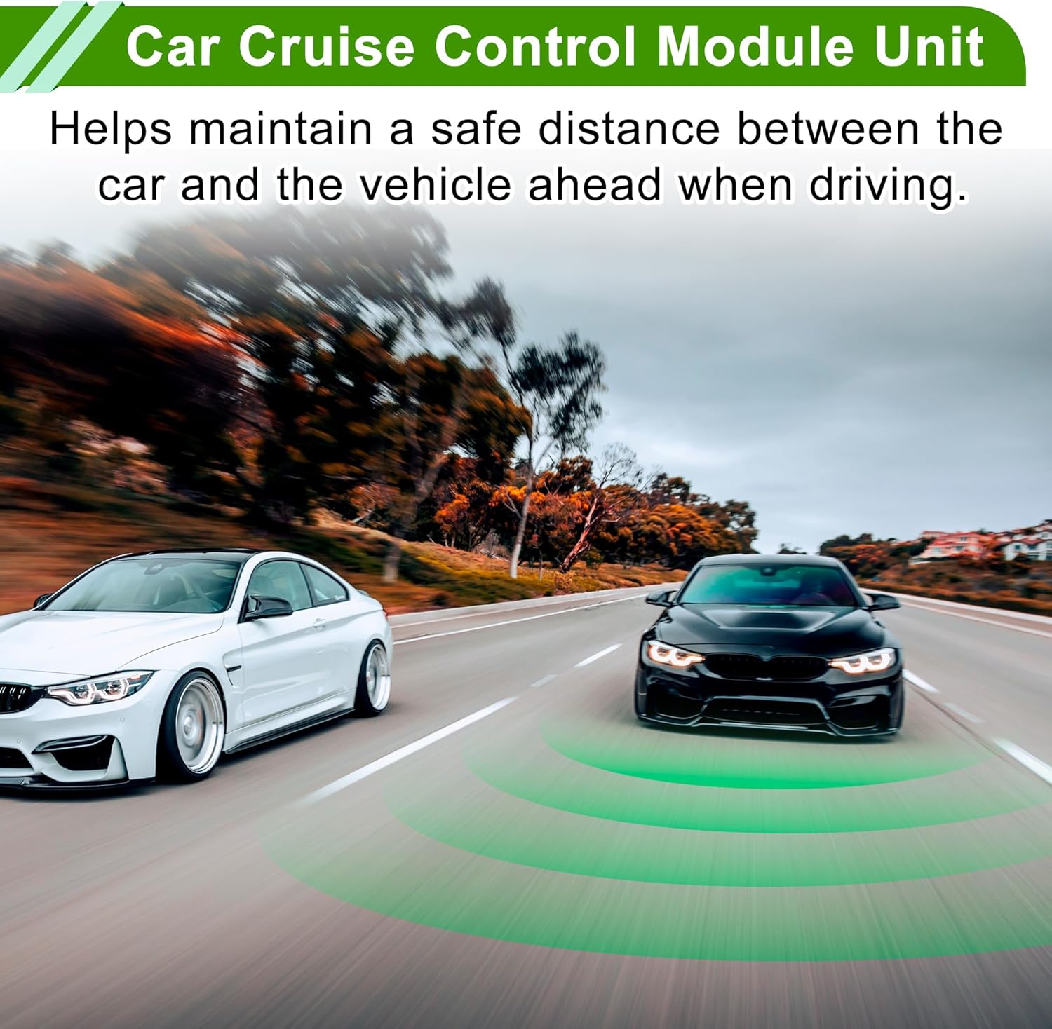 No.284K09HU0A Cruise Control Distance Radar Sensor for Nissan Maxima 2017-2020 Black Automotive Car Cruise Control Module Unit Plastic,Metal 1 Pcs