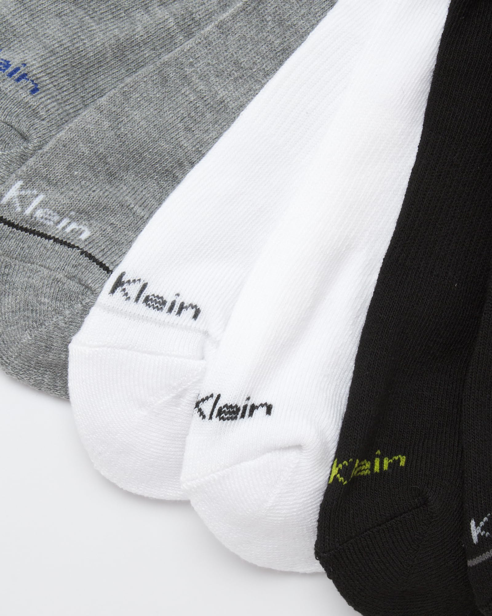Calvin Klein Calzini da uomo, confezione da 12 paia di calzini leggeri antiscivolo per scarpe da ginnastica