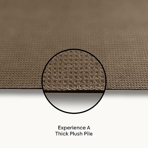 Miniatura 5 de Furnish my Place Alfombra de color sólido de 2 x 4 pies, alfombra fácil de limpiar, fabricada en Estados Unidos