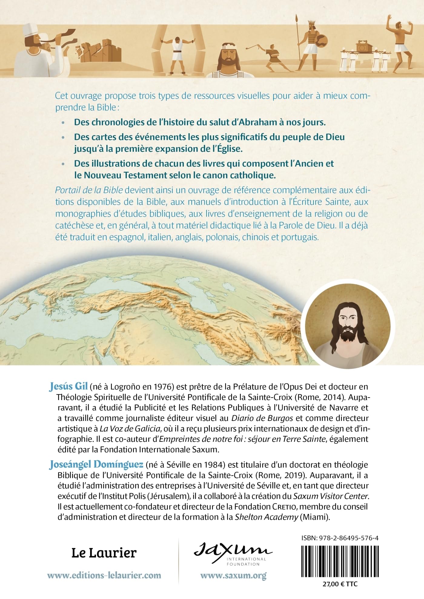 Portail de la Bible: Chronologies, cartes et illustrations pour chaque livre
