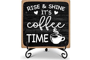 Farmhouse Coffee Bar Sign: The Perfect Kitchen Decor