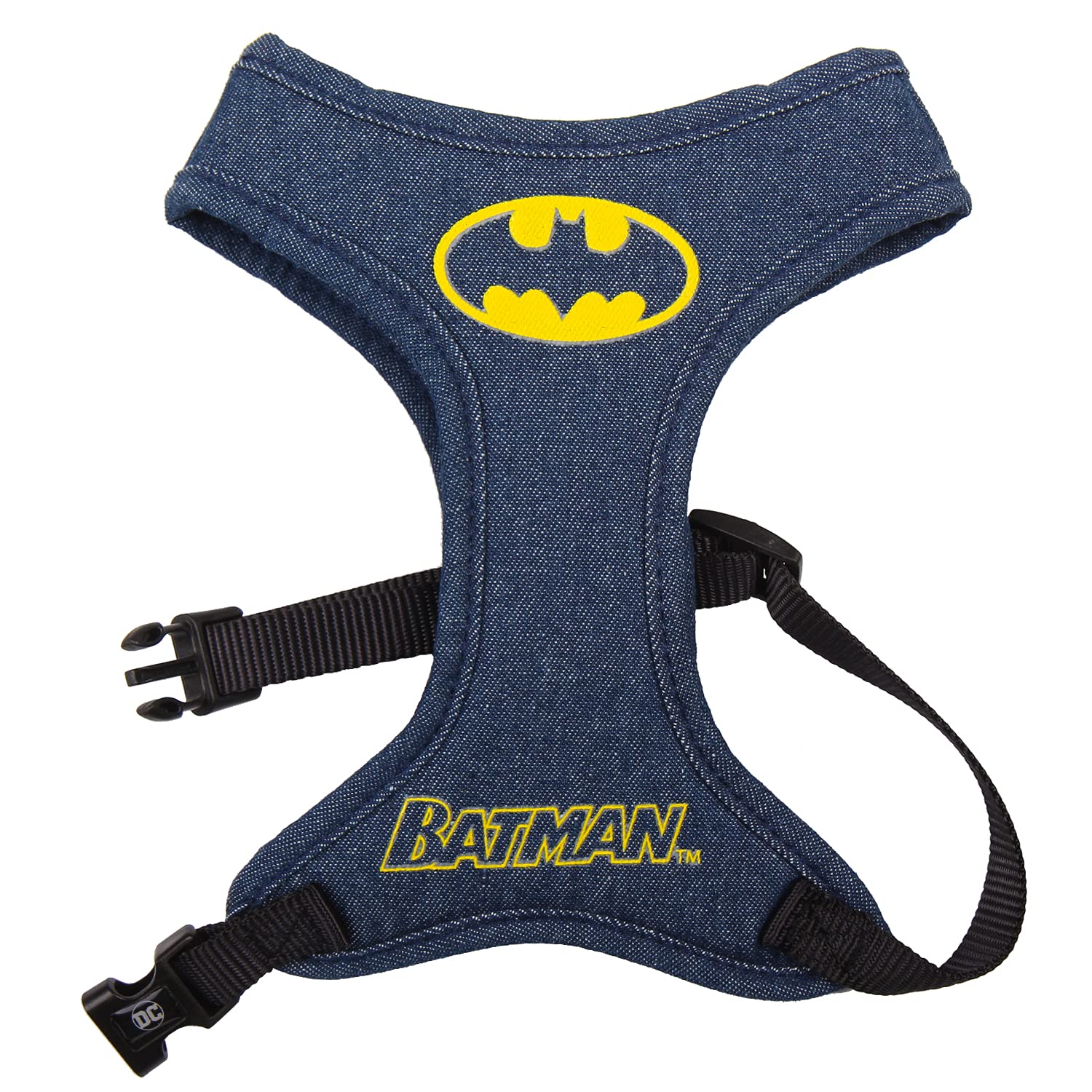 Cerdá Life'S Little Moments. Arnes Perro pequeño, acolchado, antitirones, ligero y transpirable. Arnes adiestramiento perro. Batman con Licencia Oficial Dc Comics.