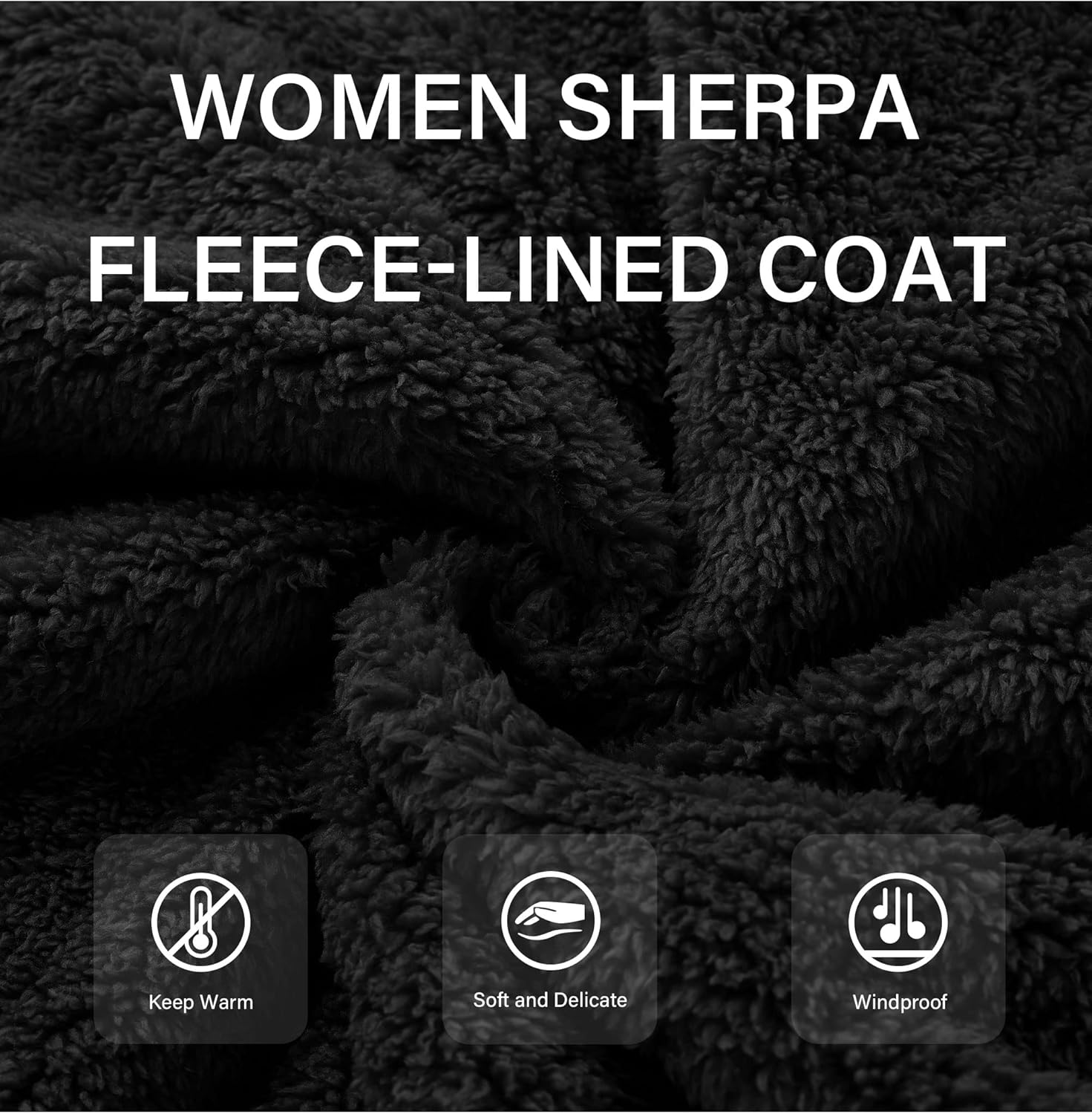 RISISSIDA Women Faux Fur Fleece Lightweight Short Jacket Hooded Spring Fall Transitional Fashion, Cute Thin Coat - Image 5