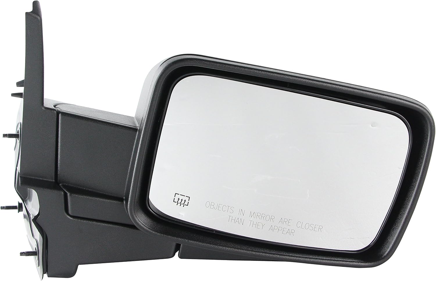 Dorman 959-125 Passenger Side Power Door Mirror - Heated/Folding Compatible with Select Jeep Models, Black