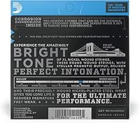 Vista 108 de D'Addario Electric Guitar Strings, XL Nickel, EXL110-10P, Regular Light Gauge 10-46, 6-String Set, Pack of 10