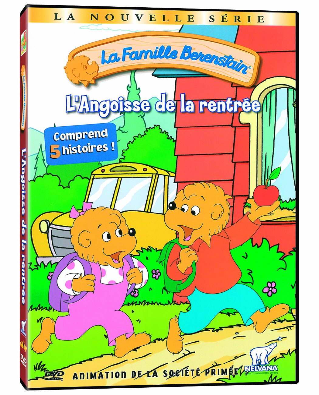 La Famille Berenstain:L'angoisse de la rentrée Vol.7 [DVD]