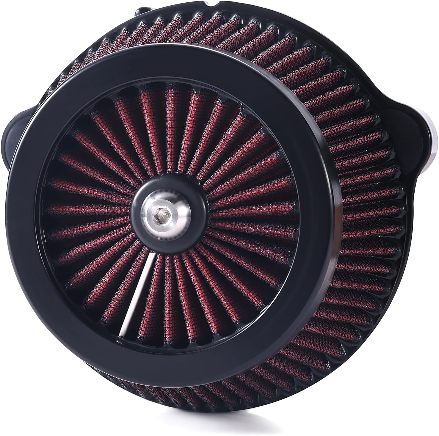 Round Extreme High Air Flow Air Cleaner Center Bolt Intakes For Harley Touring 2024-Later CVO Street Road Glide, softail 2025-later