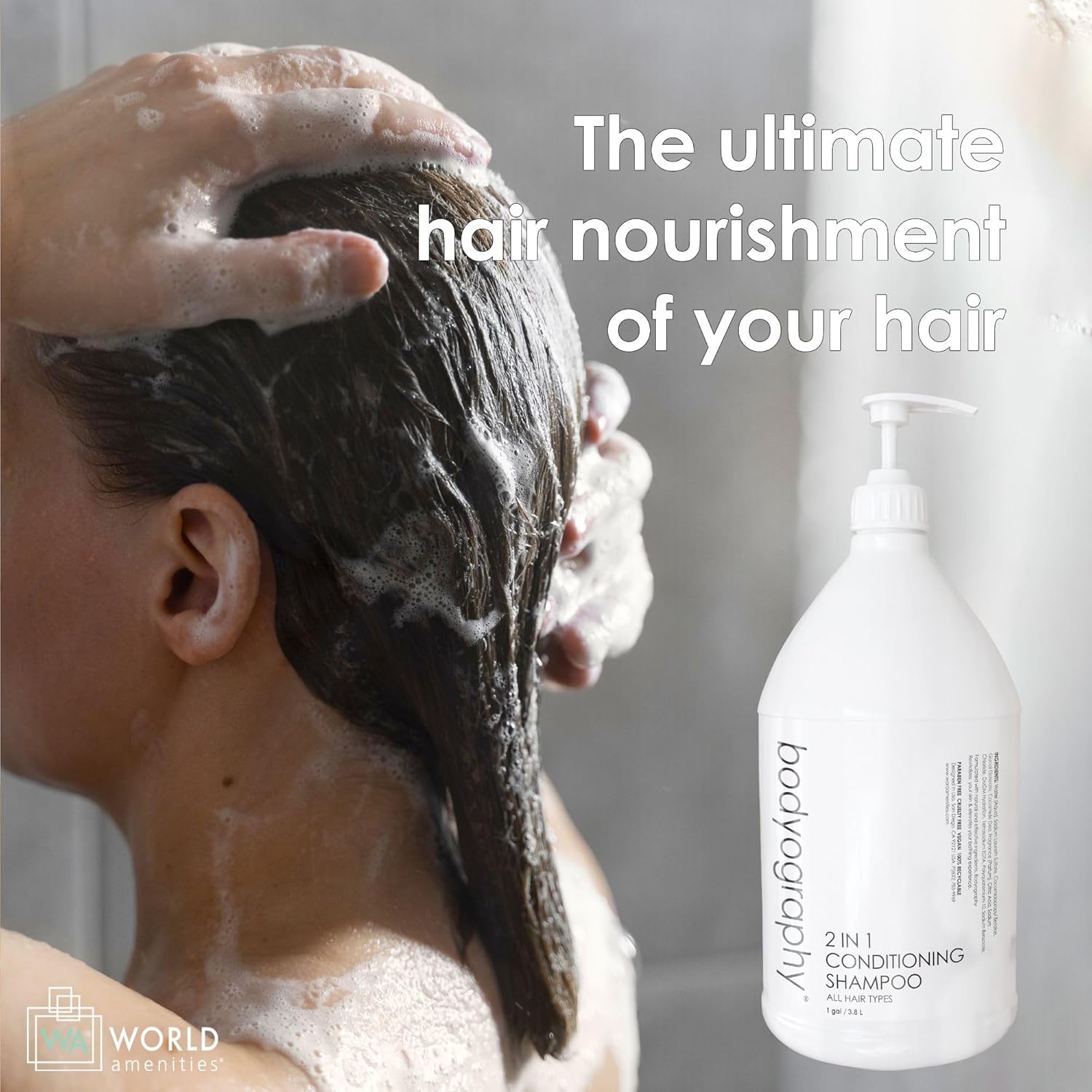 World Amenities Bodyography 2-in-1 Conditioning Shampoo