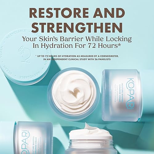 Miniatura 2 de Kopari Crema de ceramida batida de humedad  Hidrata y restaura  Ceramidas veganas y ácido hialurónico que retiene la humedad  2.1 oz