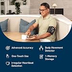 OMRON Iron Upper Arm Blood Pressure Monitor - Clinically Validated Blood Pressure Cuff - Medical Grade with Wide Range 17" Arm Cuff