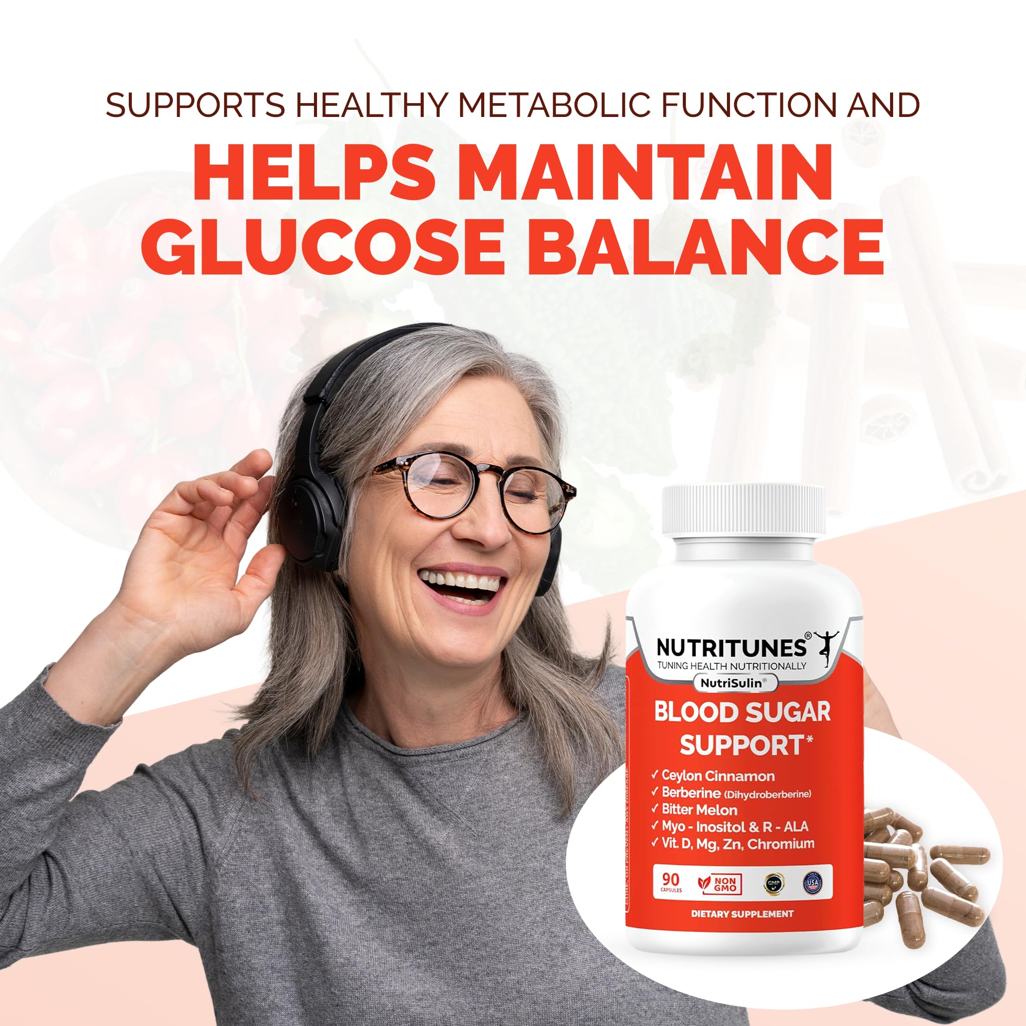 NutriSulin Blood Sugar Support - 90 Capsules — Amazon image 6