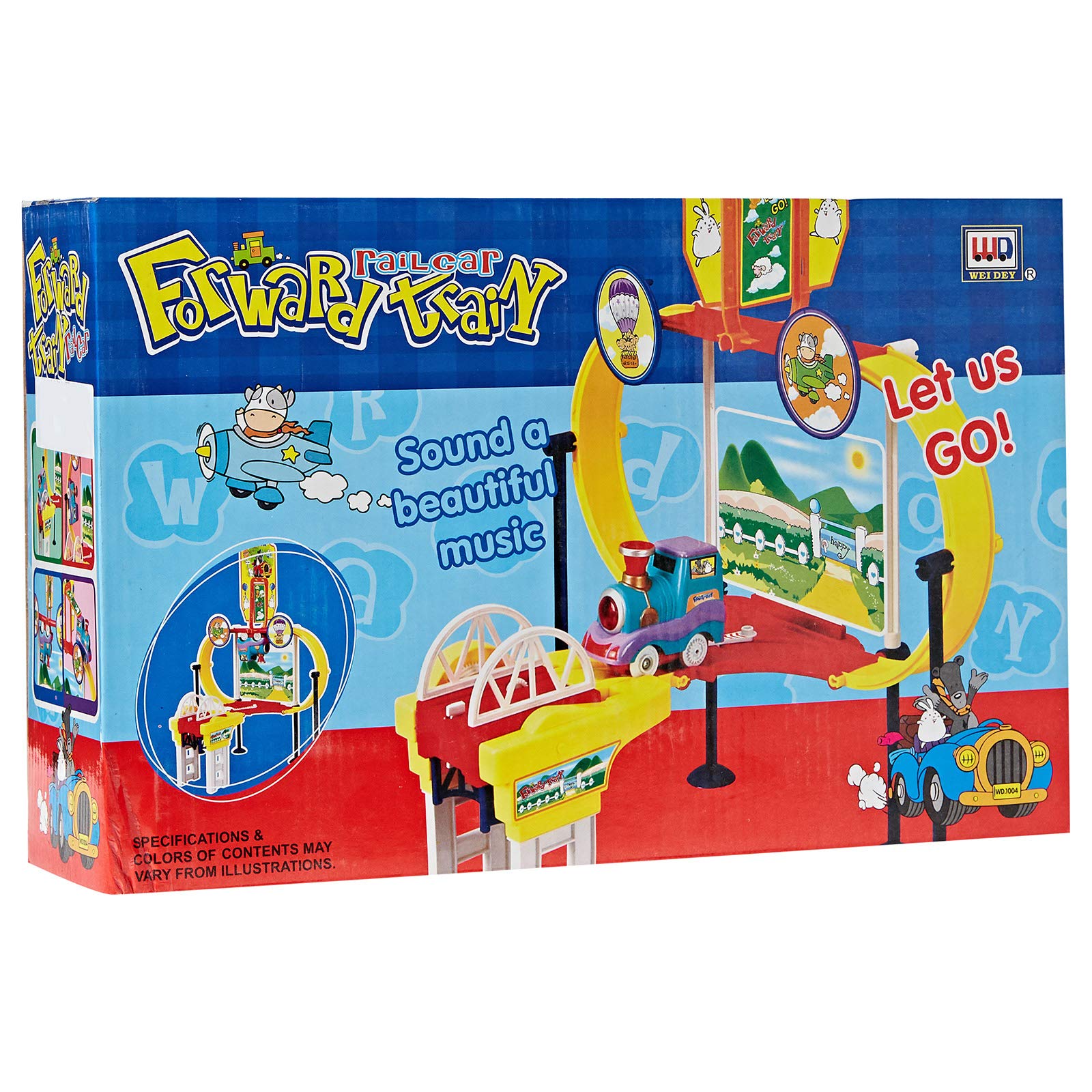 Wei Dey Trains & Accessories 3 Years & Above, Multi Color